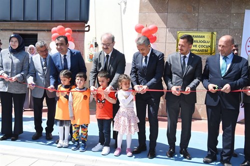 Aktekke Millet Bahçesi Bebek ve Çocuk Kütüphanesi Açıldı