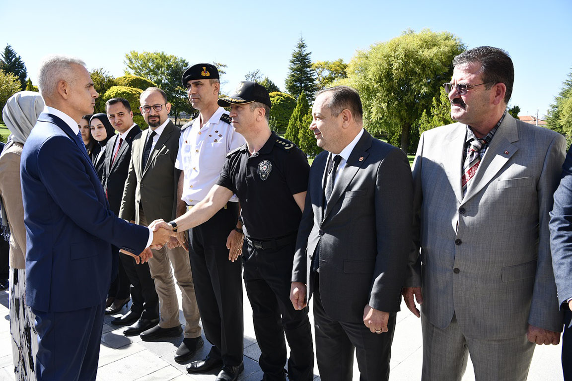 Valimiz Mehmet Fatih Çiçekli Görevine Başladı