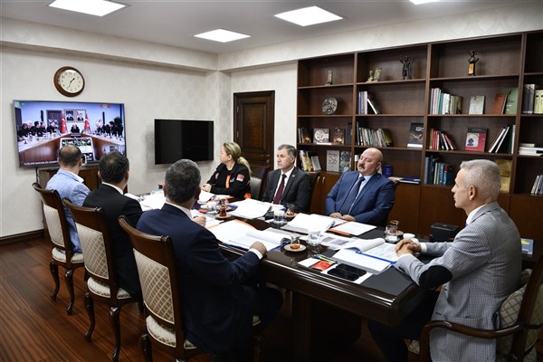 İl Afet Risk Azaltma Planı  Video Konferansı Toplantısı Yapıldı