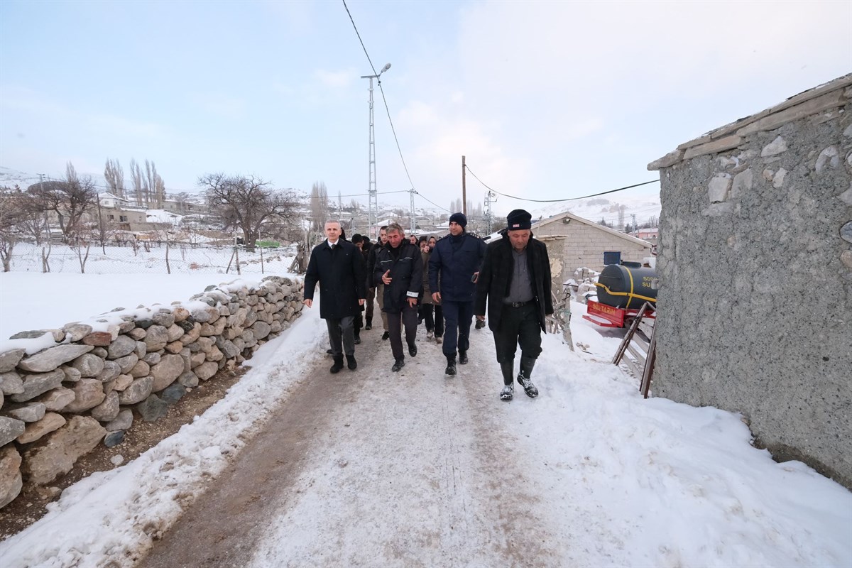 Valimiz Mehmet Fatih Çiçekli Berendi Köyünü Ziyaret Etti