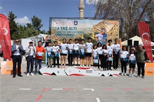 Nefesleri Kesen Oryantiring Yarışmalarında Dereceye Giren Sporcular ödüllendirildi 